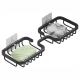 Wall Mounted Rust Proof Metal Self Draining Soap Tray Soap Dish for Shower