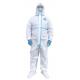S,M,L,XL,XXL Disposable Medical Protective Clothing With Knitted Cuff