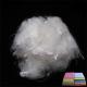Artificial Low Melt Point Polyester Natural Fibre 110℃ White For Sound Insulation Board