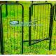 Aluminum simple easily assembled Big single-door large steel dog animal cage, Puppy Cage 8 Panel Metal Fence Run Garden