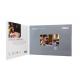 Magnetic switch 5inch lcd video greeting card for wedding invitation