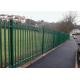 Professional Palisade Security Fence , Steel Palisade Fence Panels For Protection