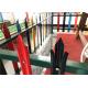 Custom Euro Style Metal Palisade Fencing Anti Vandal Park Guardrail