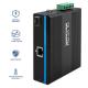 Industrial Ethernet Media Converter Gigabit Din Rail Dual Power Input Unmanaged