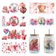 Self Adhesive Cup Wrap Transfers Sticker UV DTF Customizable Heat Resistant