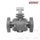 3/4 1/2in 2 Inch 4 Inch 2 Piece 3 Api 608 Trunnion Ball Valve Double Block And