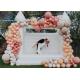 0.55mm PVC Tarpaulin Inflatable Wedding Bouncer Inflatable White Wedding Bounce House