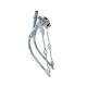 Bike Bent Spring Fork 1 With Twisted Wing Cage Bars For 26 Bikes Bicycles Bike Part For Cruiser Lowrider Trike Bicycle