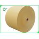 100GSM Environment Friendly Natural Brown Kraft Paper Jumbo Roll For Making Bag