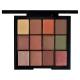 Lonnglasting Cosmetics Matte And Shimmer Eyeshadow Palette 12 Colors Waterproof