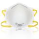 Smooth Inner Lining FFP2 Dust Mask Static Electricity Material 16*25cm