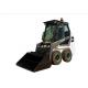 Customized Electric Skid Steer Loader Compact Skid Loader With Multi Function