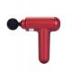 Custom Logo 24W Fascia Massage Gun Electronic Vibration Red