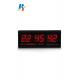 Custmoized Temperature Calendar Month Day Week LCD Display 7 Segment With Light