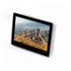 7“ and 10“ Sibo wall mounting touch panel with Integrated reader for reading 13.56 MHz cards, LAN, POE, WIFI