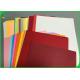 A3 A4 Sheet Bristol Paper Vert / Rose / Jaune Colorful Paper Board 180G 220G