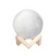 Moon Lamp Polylactic Acid FDM Method 3D Printing For Christmas Valentine'S Day Present