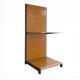 Factory customized color size metal heavy duty shelves wall shelves for cosmetics display gondola