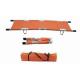 Low Price Aluminum Alloy Foldaway Ambulance Collapsible Stretcher For Emergency Rescue