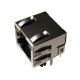 8P8C Right Angle RJ45 Modular Jack Cross Female Jack XRJM-S-01-8-8-5-C