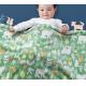 100% Polyester Cartoon Print Blanket ,  Flannel Baby Blanket For Kids / Newborn Baby