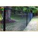 19 ft H x 50 ft L 9 Gauge Vinyl Coated Steel Chain Link Fence