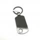 Siliver Zinc Alloy Metal Keychain Holder For Souvenirs