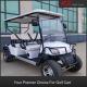 Compact Chargeable Electric Golf Buggy 14inch Tire Size 80 - 100km Traveling Range