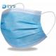 Adult Size Dust Proof Droplets Proof Blue Breathable Disposable Face Mask