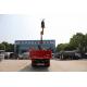 2023 3 Tons Mini Straight Telescopic Crane Truck Mounted Crane Max Speed 90 Km/H