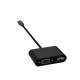 Plastic Thunderbolt 3 Type C To Hdmi Hub Broad Compatible with Type C Laptops