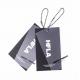 Deboss Paperboard Personalized Clothing Tags Elastic String SGS