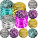 ArtCreativity Colorful Coin Collection Plastic Token for Ideal School Reward and Prize from Mom to Kids Ages
