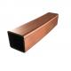 C11000 T2 C12000 TP2 copper rectangular tube pipe for industry
