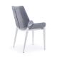 Comfortable Lounge 47cm Stainless Steel Dining Room Chairs