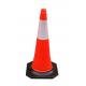75cm Orange Road Construction Safety Cone New Material
