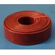 Alkali Free Silicone Rubber Fiberglass Sleeving Flame Retardant Noise Reduction