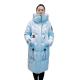 FODARLLOY F22563 Ladies Warm Hooded Cotton-padded Clothes Women Slim Long Winter Jackets Women Coats