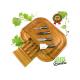 Appetizers & Crackers Bamboo Cheese Serving Set , Wooden Cheese Platter Board