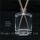 high quality square empty aroma reed diffuser bottle with reed sticks sale