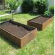 Garden Bottomless Metal Vegetables Planter Corten Steel Raised Garden Bed