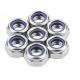 DIN931 Flange Nylon Lock Nut 1.25mm Serrated Face Nut