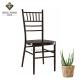 Commercial Furniture Aluminum Black Chiavari Chairs 40*42*92cm