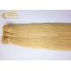24 Inch Straight Hair Extensions for Sale, 60CM Light Blonde #613 STB Remy Human Hair Weft Extensions 100 Gram For Sale