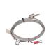 High quality temperature sensor spring type K thermocouple with 1M wire