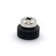 Metal 6mm Button Lens 1/3 Format Silver Color For CCTV Security Camera