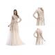 Ladies Long Sleeves Vintage Evening Gowns , Multi Color Vintage Party Dresses