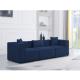 Cara furniture factory the latest design Linen fabric sofa set color can be customized living room sofa Cube Modular