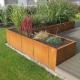 Customization Modern Garden Rusted Steel Planters OEM ODM Service