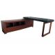 L shape wooden desk&dresser unit/console / credenza for hotel bedroom furniture,hospitality casegoods